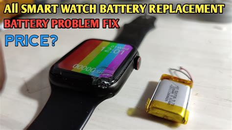 gucci smart watch battery replacement